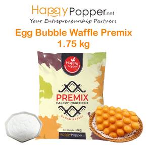 Tepung Egg Bubble Waffle Mix Premix 1.75 kg