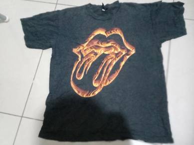 Rolling stone band t-shirt iron maiden brand