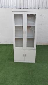 YF17B Almari Buku Kabinet Pameran 2.5 x 6 Feet
