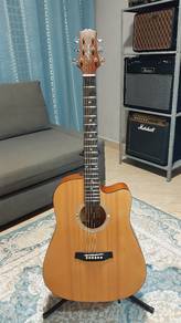 Ashton D20CEQ NTM Electric Acoustic Guitar 