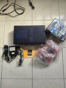 playstation 2 fat limited blue