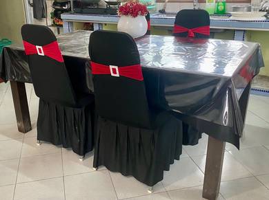 Set Meja Makan + 4 Kerusi