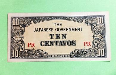 1942 Philippines Japanese Invasion, 10 Centavos