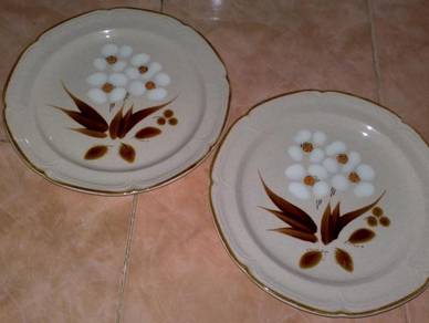 Pinggan hearthside castlewood hand painted plate 2