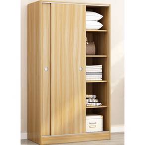 Sliding Wardrobe Cabinet Storage Closet Wood Board