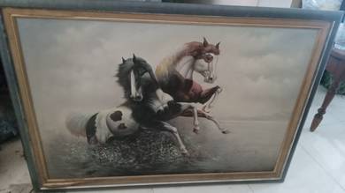 oil  painting...by charles manning
