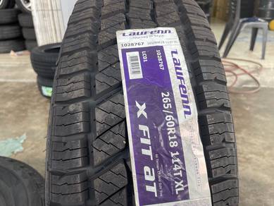 Tyre baru 265 60 18 LAUFENN X FIT AT 4x4 2024 new