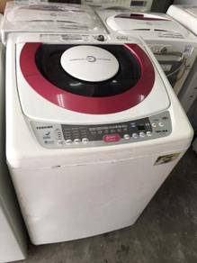 Toshiba 9kg Mesin Basuh Auto Recon Top Washer Load