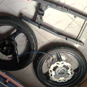 Arm rsx 2 inci dan rim 3 btg skli tayar