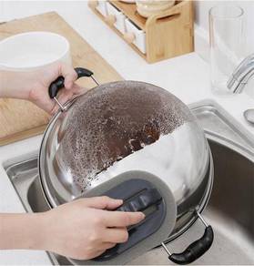 Pembersih Kuali Periuk Kitchen Pot Sponge Cleaner