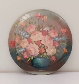 Vintage Circular Oil Painting Canvas 37