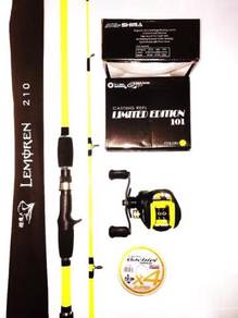 Lemoren solid rod combo awashima limited yellow