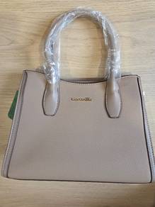 Crocodile Handbag Beige 
