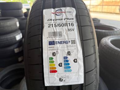 Tayar Baru 215 60 16 Massimo Ottima Plus New Tyre