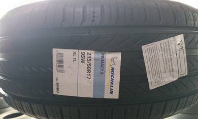 215 50 17 MICHELIN PRIMACY 5 Tayar Tyre New 2026