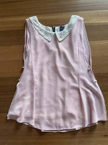 Lalu Chiffon lace Top
