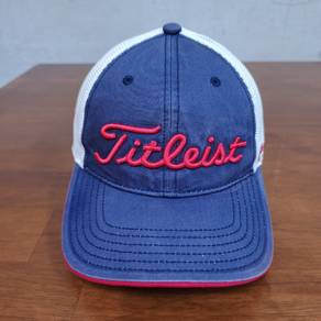 Titleist Golf Mesh Adjustable Cap Navy White