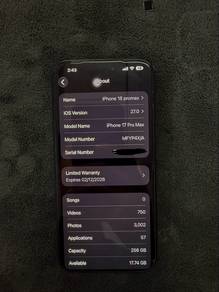 iPhone 17 pro max