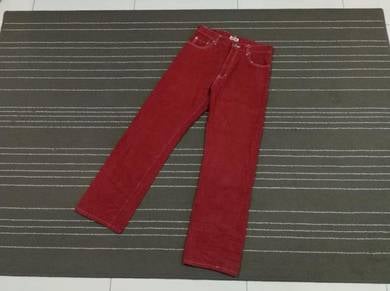 PERSONS DUNGAREES selvedge DENIM W29