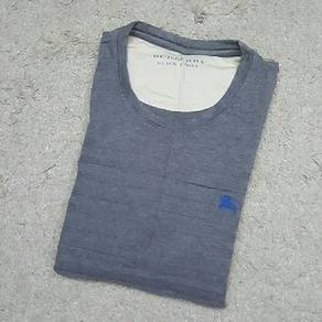 Burberry Grey/White Long Sleeve T-shirt