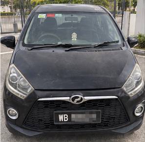 Perodua Axia AV in Bukit Jalil, KUL