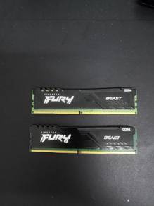 used 2x4gb 2133,2400 ram speed