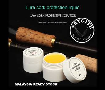 Skygitz Malaysia rod handle cork protection liquid