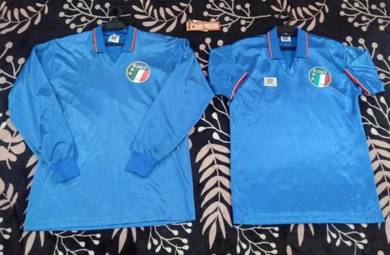 Vintage jersey italy home 1990 edisi terhad combo