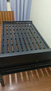 Bed made by iron 