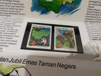 FDC Malaysia - Jubli Emas Taman Negara 1989