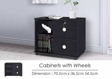 Cabinets with Wheels Mobile Pedestal