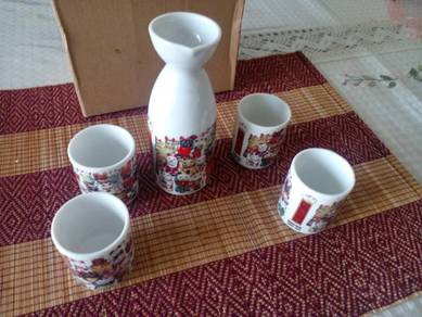 Cups set with long cup
