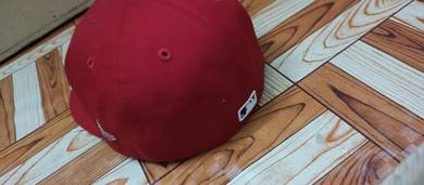 red full cap 59 fifty los angeles