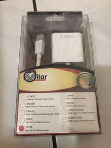 Mini DP To VGA Adapter (Convertor)