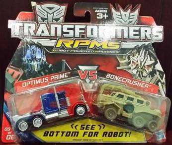 Transformers RPMG - Optimus + Bonecrusher
