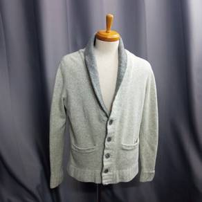Calvin Klein cardigan Sweater Grey button wool