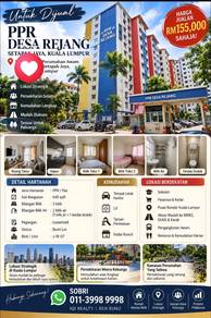Flat For Sale in PPR Desa Rejang