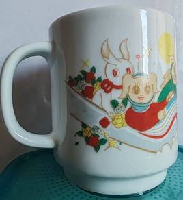 Vintage Crown China Children's Mug