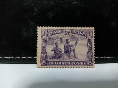1922 Belgium Congo Stamps Musical