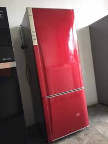 Red Inverter Panasonic Fridge Peti Sejuk Freezer