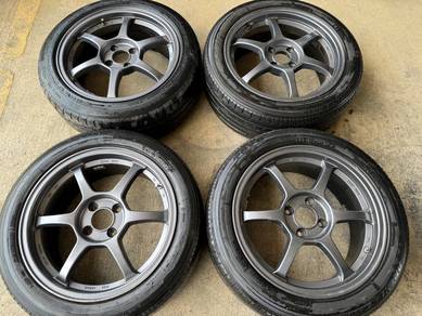 Sport rim second 16 SSR TYPE C siap tayar myvi gn2