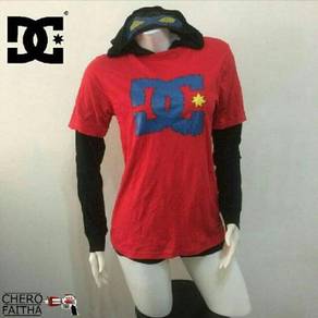 DC longsleeve with hood skate shirt