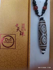 [Rare] Authentic Kunlun Dragon Dzi Bead (6-eyes)