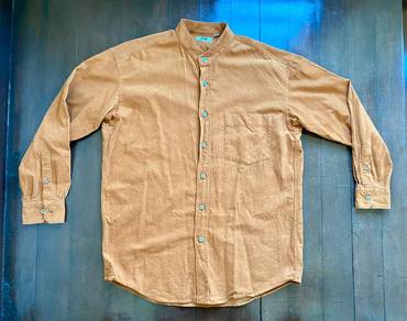 Uniqlo mandarin collar coudroy