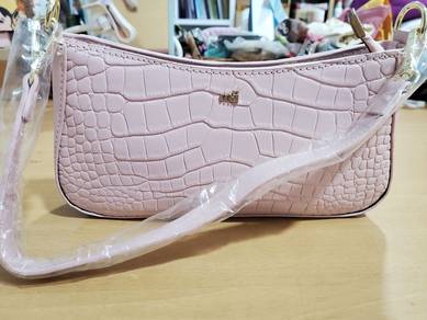 Korean Style Mii Colour Barbie pink shoulder bag
