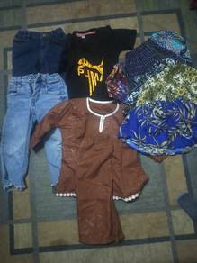 combo girl clothes size 1-2yr