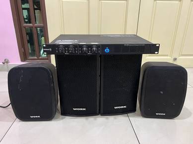 Work Pro PA 1254 Power Amplifier