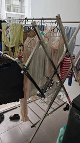 Foldable Stainless-Steel Clothes Drying Rack for S