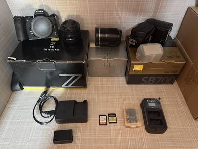 Nikon Z50 Kit Lens 16-50mm with Ttartisan 56mm