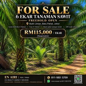 Agricultural Land in Batu Pahat, JHR